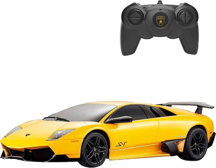 RASTAR Lamborghini R/C 1:24 Murcielago LP670-4 auto na dálkové ovládání (žluté)