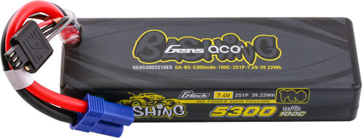 Gens ace G-Tech 5300mAh 7,4V 100C 2S1P Lipo s EC5
