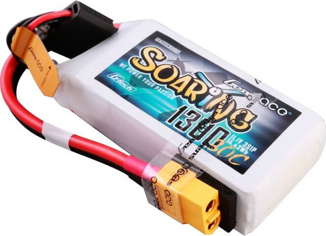 Gens ace G-Tech Soaring 1300mAh 11.1V 30C 3S1P Lipo baterie