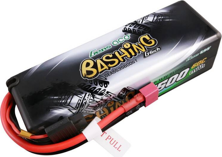 Akumulátor Gens ace G-Tech 5500mAh 11.1V 3S1P 60C HardCase 15# car L