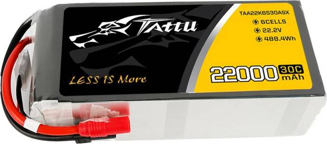 Akumulátor Tattu 22000mAh 22,2V 30C 6S1P LiPo AS150 XT150