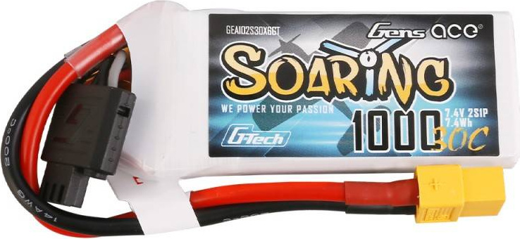 Baterie Gens Ace G-Tech Soaring 1000mAh 7,4V 30C 2S1P XT60