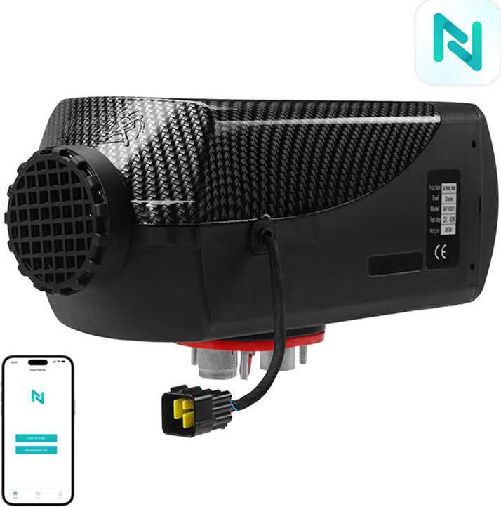 Parkovací ohřívač Blitzwolf BW-AH-S2-BT, 5kw, 12V