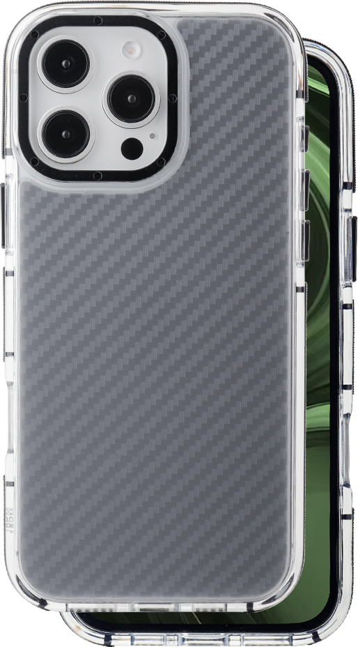 Acrylic Carbon kryt pro iPhone 16 Pro Max 6,9" black