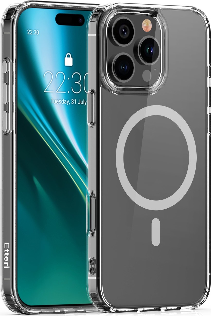 Etteri Color Mag case for iPhone 16 Pro Max 6,9" grey