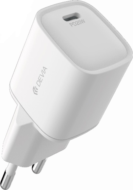 Devia síťová nabíječka Smart Mini PD 20W 1x USB-C white