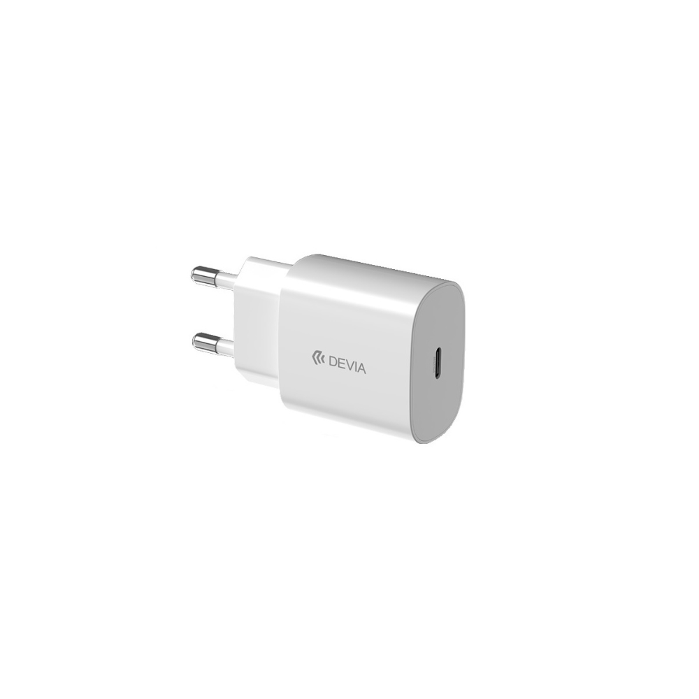 Devia síťová nabíječka Smart PD 25W 1x USB-C bílá
