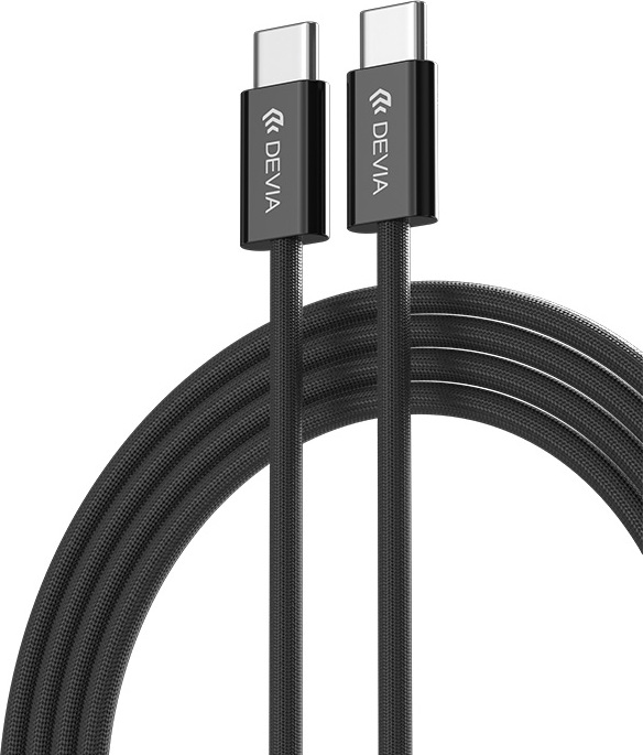Devia kabel Smart EC325 PD USB-C - USB-C 1,0 m 60W 3A černý