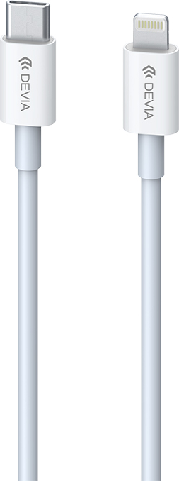Devia kabel Smart EC146 PD USB-C - Lightning 20W 3A 1m bílý