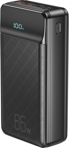 Powerbanka pro notebook / MacBook XO PR201 65W 30000mAh černá