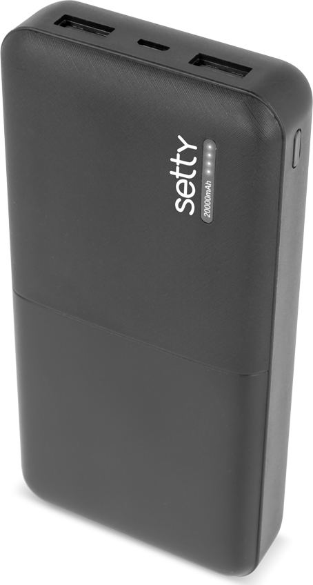 Setty power bank 20000 mAh SPB-20 black