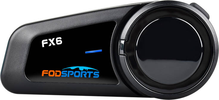 Interkom pro motocykly Fodsports FX6 (černý)