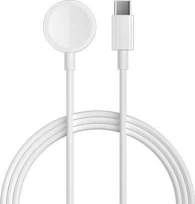 Devia bezdrátová magnetická nabíječka Kintone USB-C 1,0 m bílá pro Apple Watch