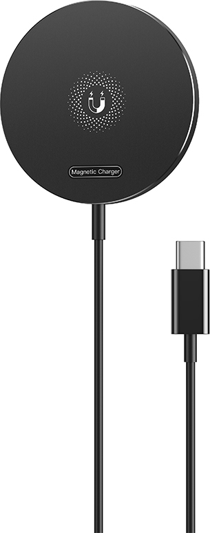 XO bezdrátová indukční nabíječka CX022 magnetická černá 15W