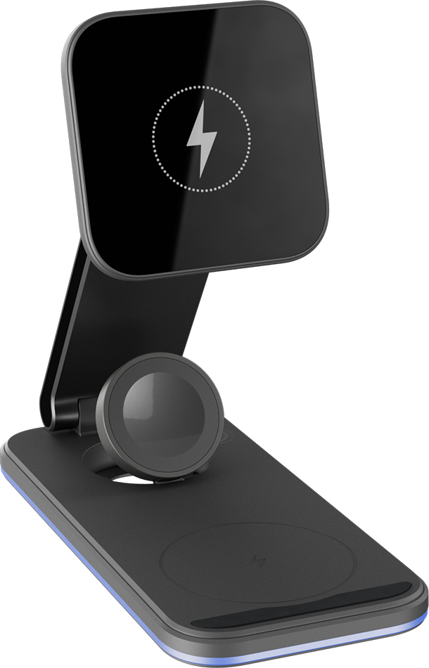 Bezdrátová nabíječka Proove Energy Fold 3v1 černá