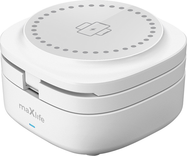 Maxlife MXWC-06 magnetic wireless charger 15W white 3in1