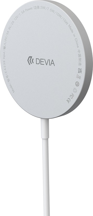 Devia wireless charger Smart magnetic 15W white