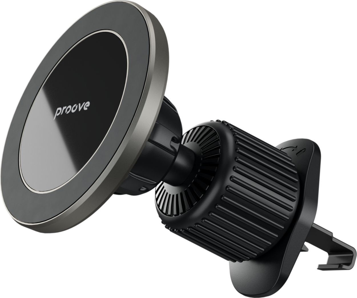 Proove IronSide Air Outlet magnetický držák telefonu do auta s MagSafe, černý