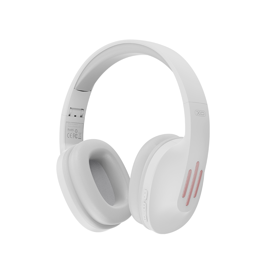 XO Bluetooth sluchátka BE39 bílá