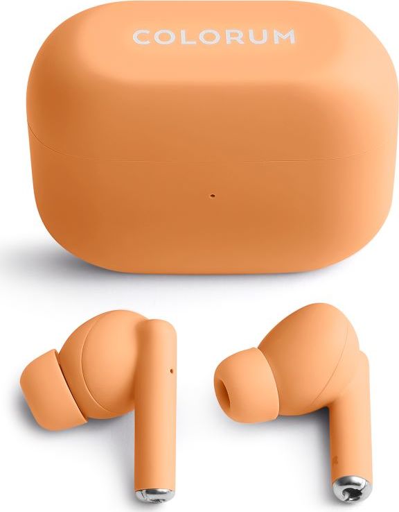COLORUM TWS Bluetooth sluchátka CTWS-14 x Peach Fuzz