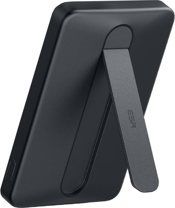 Magnetická powerbanka ESR Qi2 MagSlim 5000 mAh se stojánkem (černá)