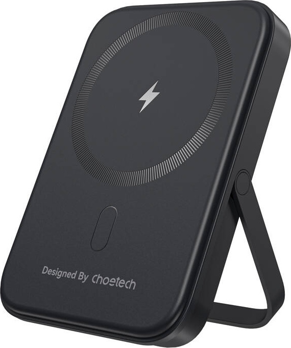 Choetech B742 5000mAh 20W magnetická powerbanka PD se stojánkem (černá)