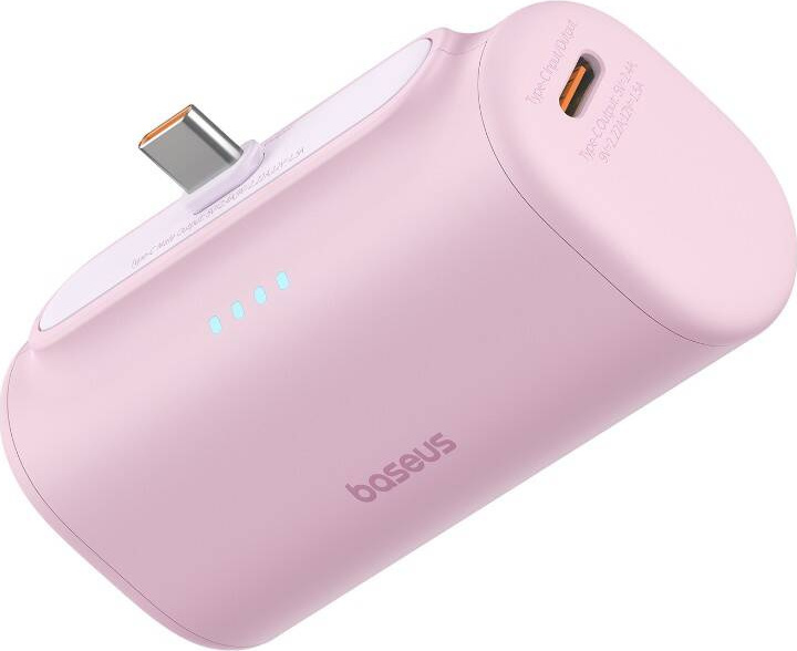 Powerbank Baseus Compact USB-C 5000mAh, 20W (pink)