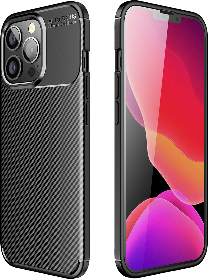 Carbon Black pouzdro pro iPhone 16 Pro 6,3