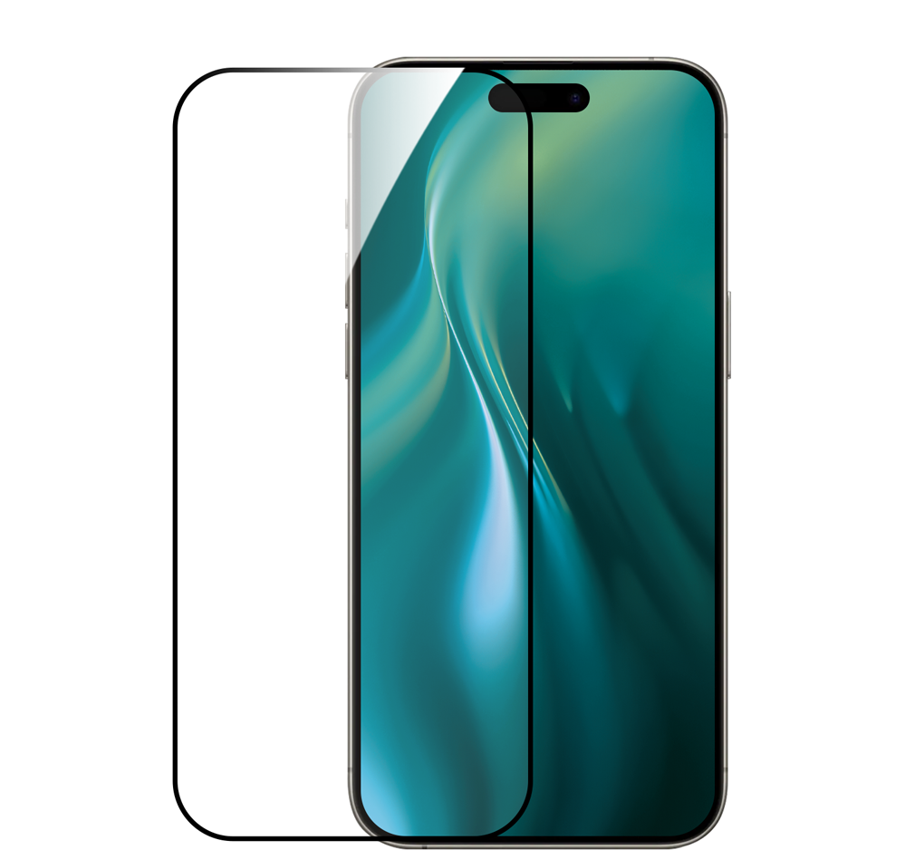 Etteri tempered glass 9D for iPhone 16 Pro / 17 / 17 Pro