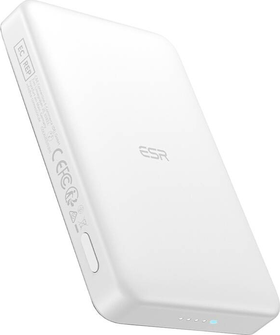 Magnetická MagSafe powerbanka ESR Qi2 MagSlim 10000 mAh (bílá)