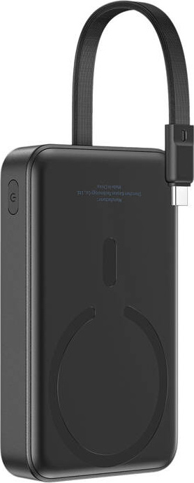 Baseus Mini 10000mAh 30W magnetická MagSafe powerbanka (černá)