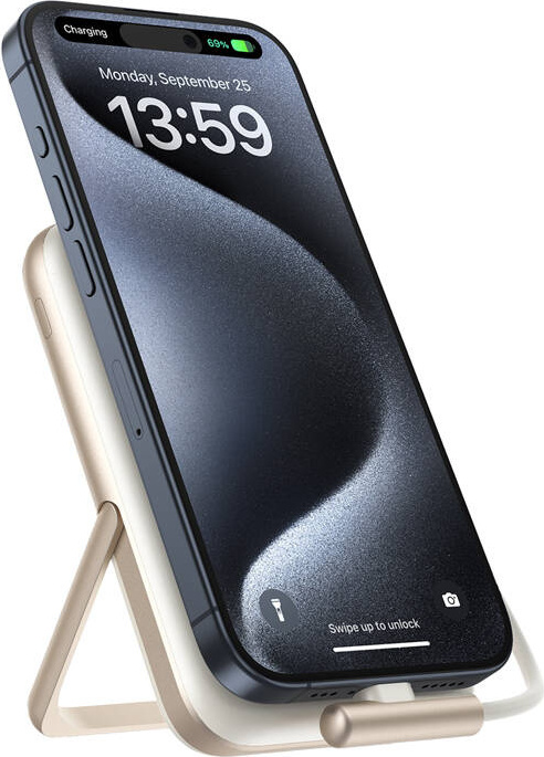 Choetech B735 magnetická MagSafe powerbanka 10000mAh 20W PD + USB-C kabel (bílý)