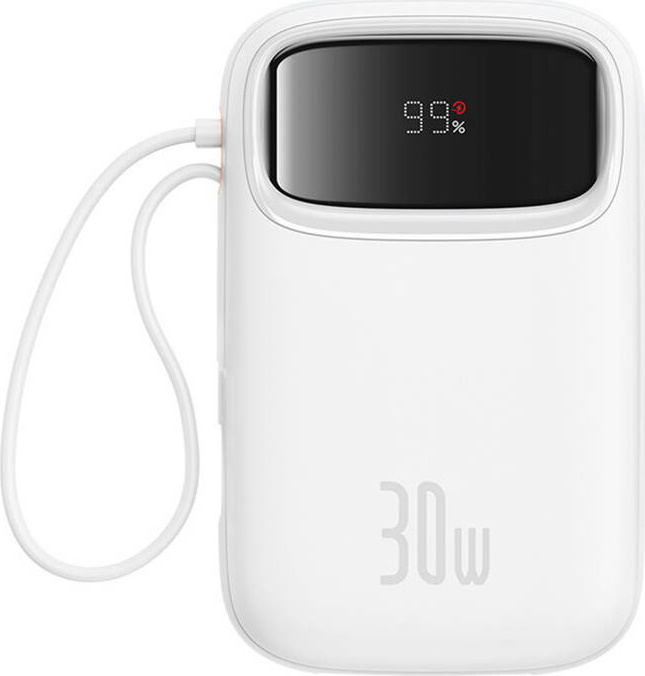 Baseus QPow 2 10000mAh 30W powerbank (white)