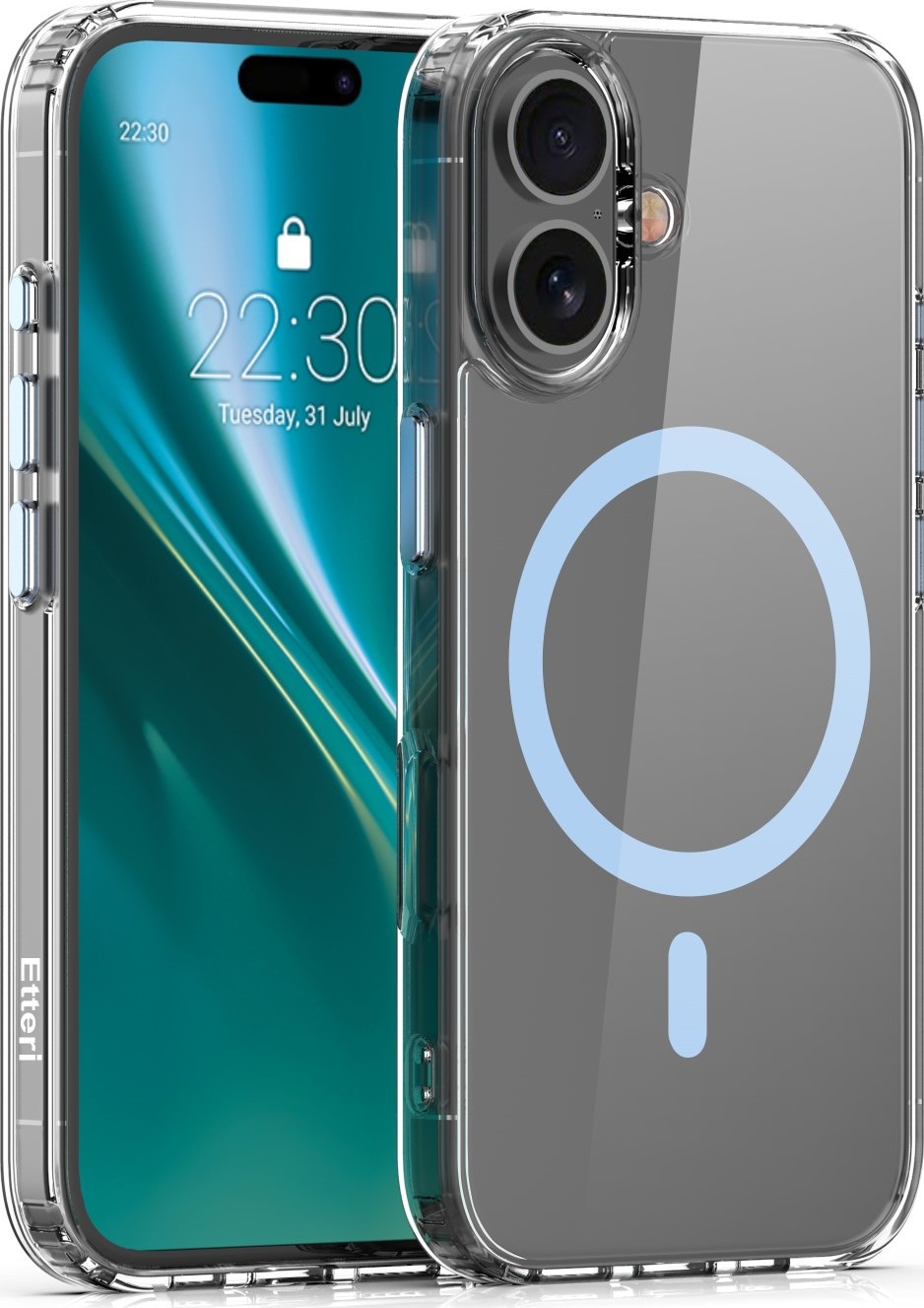 Pouzdro Etteri Color Mag pro iPhone 16 Plus 6,7