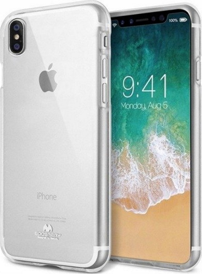 Průhledné pouzdro Mercury Clear Jelly pro iPhone 16 Pro Max 6,9