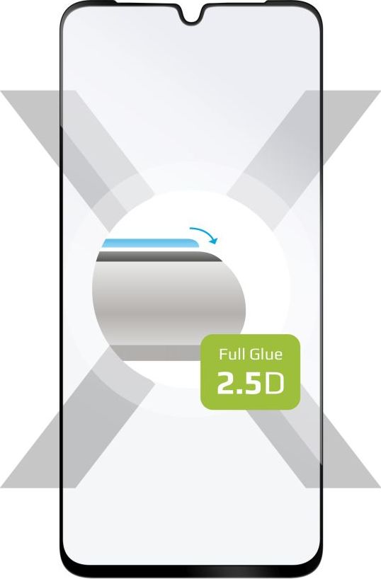 Ochranné tvrzené sklo FIXED Full-Cover pro Samsung Galaxy A16 4G/5G/A26 5G, černé
