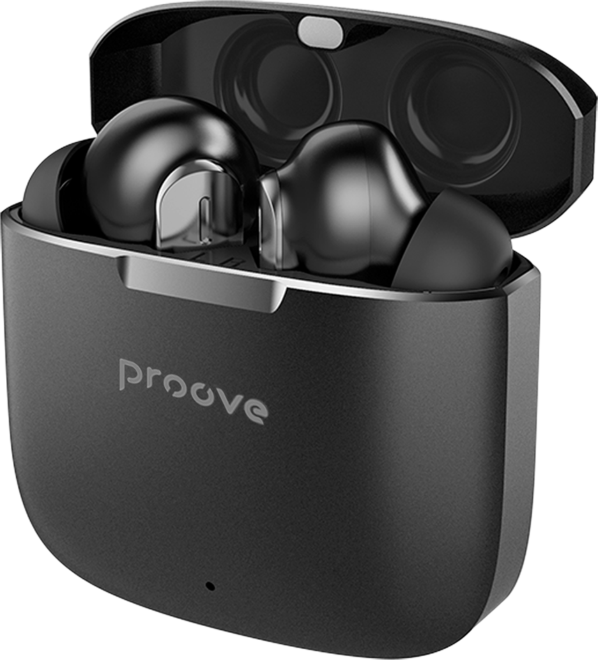 Bezdrátová sluchátka Proove Cold Sound Pro s ANC černá
