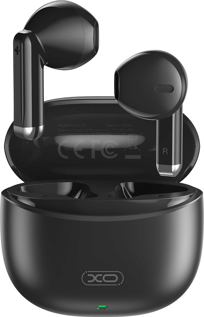 XO Bluetooth sluchátka X33 TWS černá