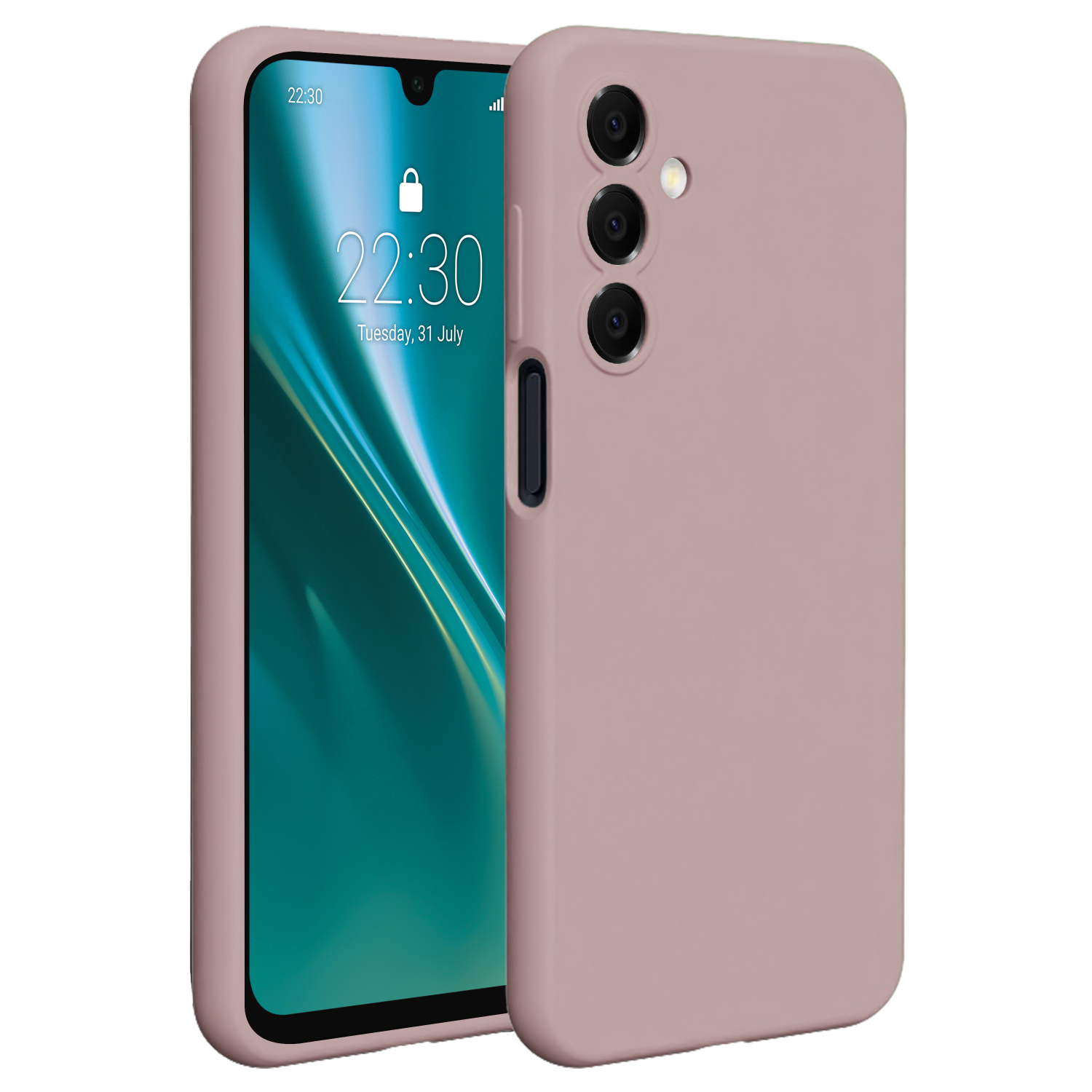 Etteri Silikonové pouzdro pro Samsung Galaxy A16 4G / A16 5G světle růžové