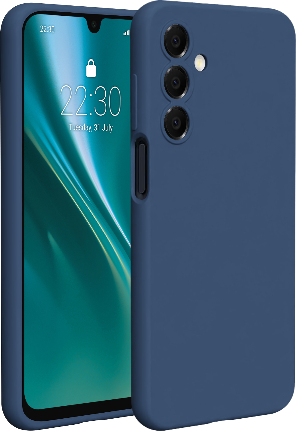 Etteri silikonové pouzdro pro Samsung Galaxy A16 4G / A16 5G tmavě modré