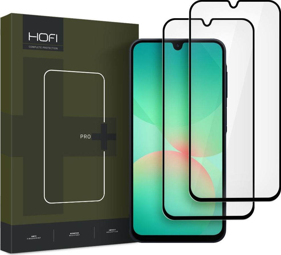 Tvrzené sklo HOFI GLASS PRO+ 2-PACK GALAXY A16 4G / 5G / A26 5G BLACK