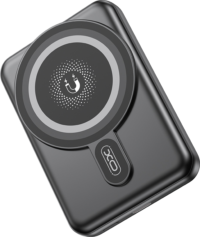 XO power banka magnetická MagSafe PR264 20W 10000mAh černá