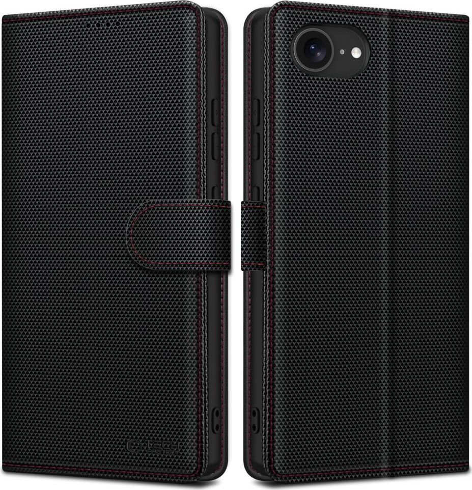 TECH-PROTECT WALLET RS IPHONE 16E BLACK/RED