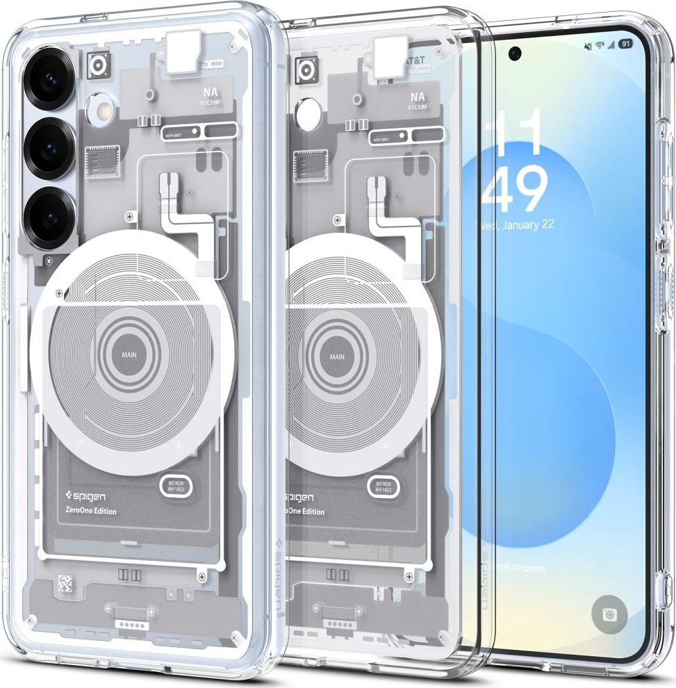 SPIGEN ULTRA HYBRID MAG MAGSAFE GALAXY S25 ZERO ONE WHITE