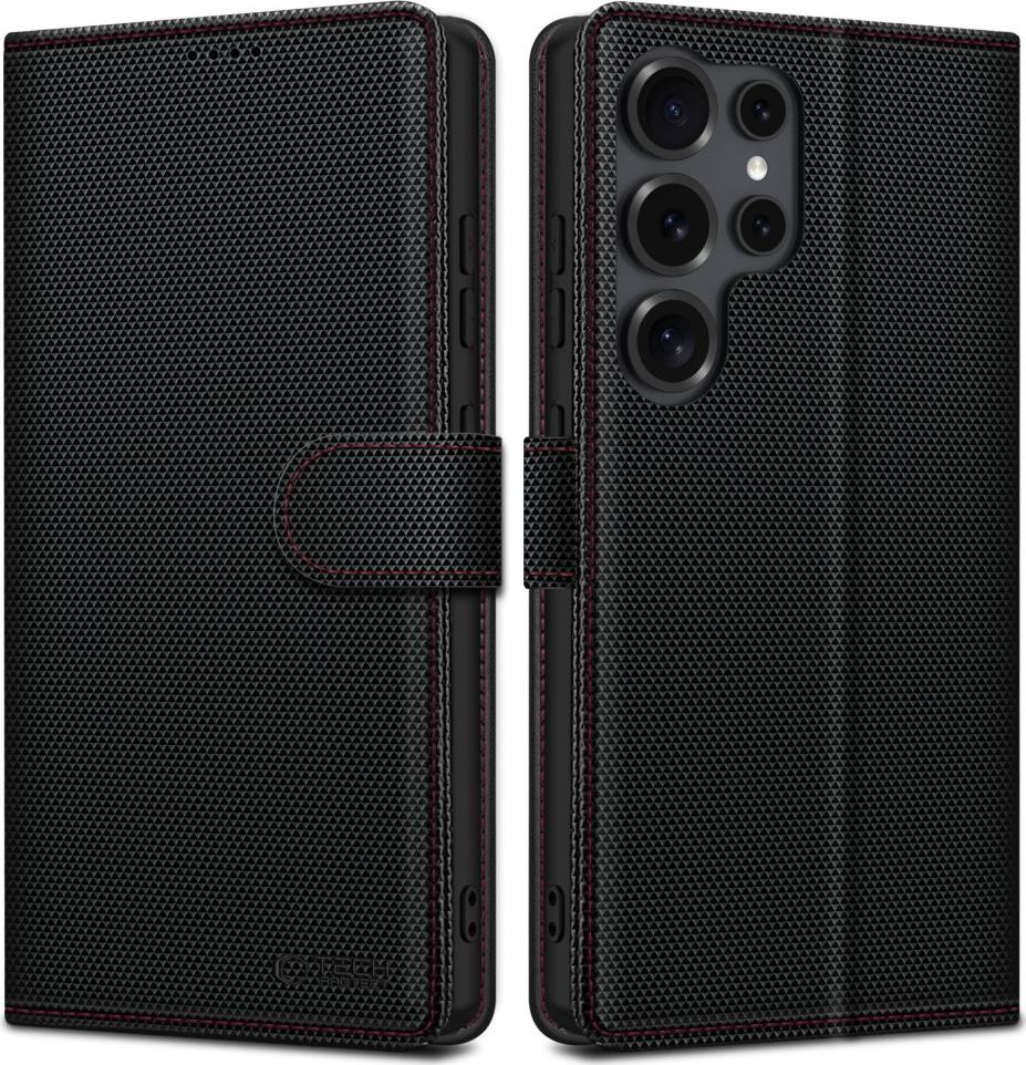 TECH-PROTECT WALLET RS GALAXY S25 ULTRA BLACK/RED