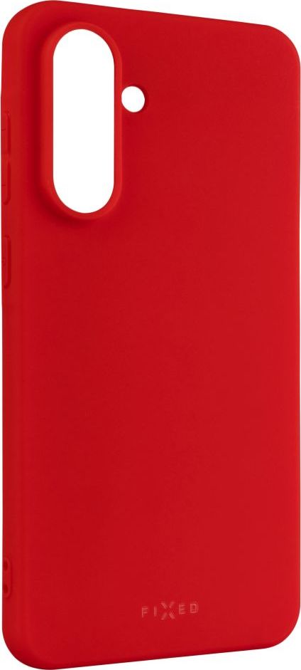 Zadní pogumovaný kryt FIXED Story pro Samsung Galaxy A56 5G, červený