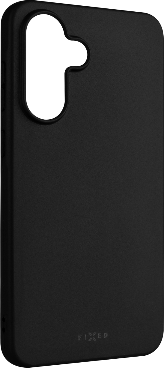 Zadní pogumovaný kryt FIXED Story pro Samsung Galaxy A56 5G, černý
