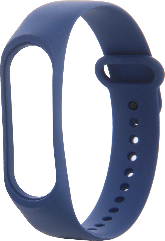 Silikonový řemínek pro Xiaomi Mi Band 5/6 půlnoční modrý