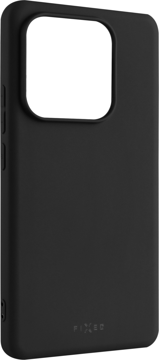 Zadní pogumovaný kryt FIXED Story pro Xiaomi Redmi Note 14 5G, černý