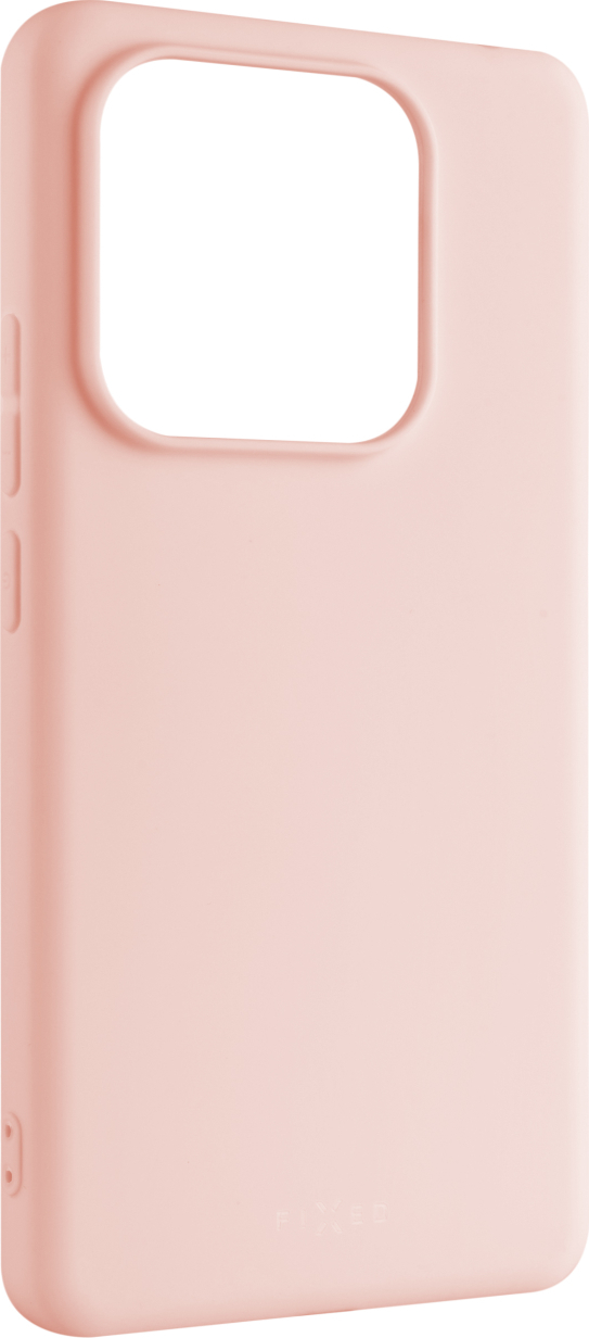 Zadní pogumovaný kryt FIXED Story pro Xiaomi Redmi Note 14 5G, růžový